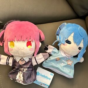 2 Hololive Production puppet plush toy